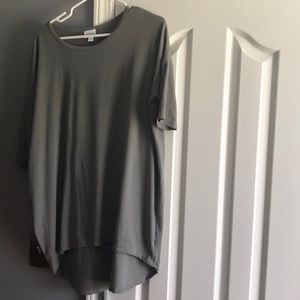 Lularoe Irma solid grey
